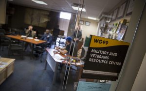 A photo shows the entrance to UWM's MAVRC offices.