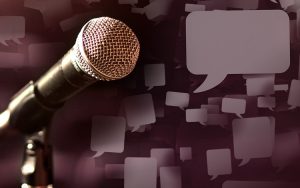 Graphic of microphone