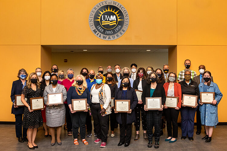UWM’s best honored at Fall Awards