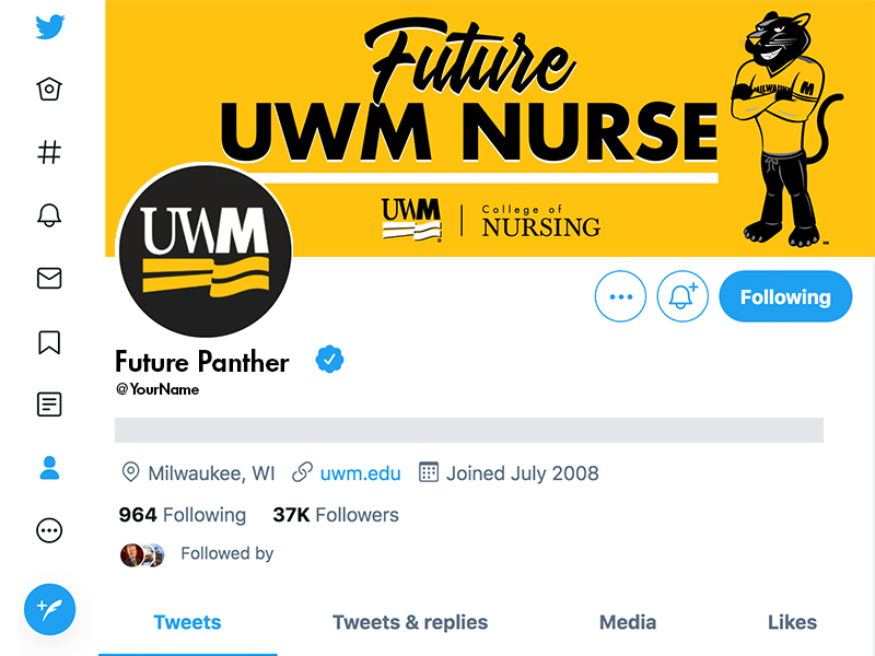 Future UWM Nurse Twitter cover photo