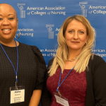 Aisha Kendrick and Pamela L. Souders together at AACN Policy Summit