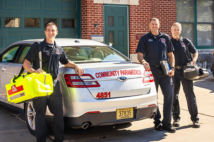 Community paramedics help close a gap in health care