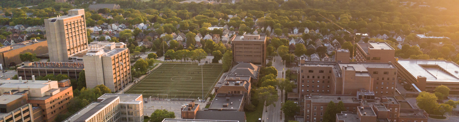 UWM Campus Aerial View