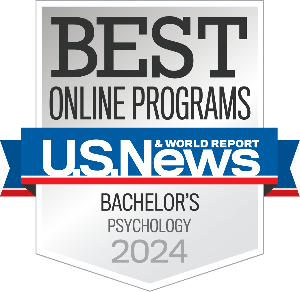 Best Online Programs, U.S. News & World Report, Bachelor's Psychology 2024
