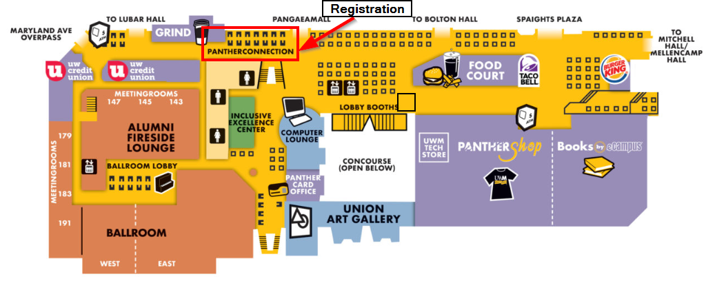 Registration Location indicated