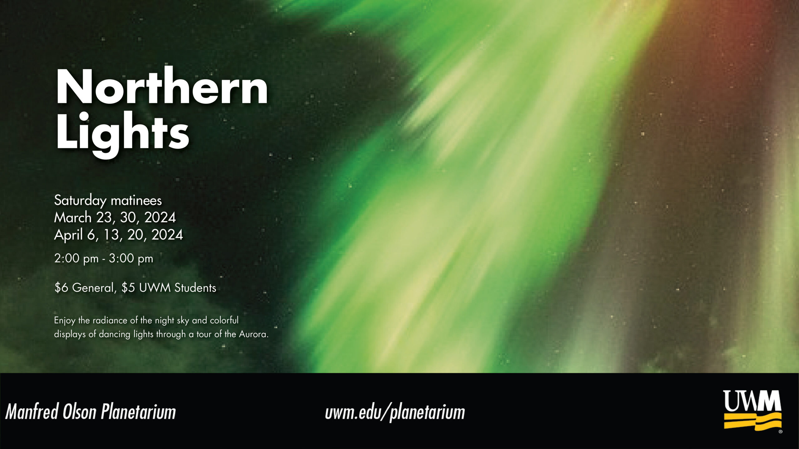 Details For Event 28215 – Northern Lights