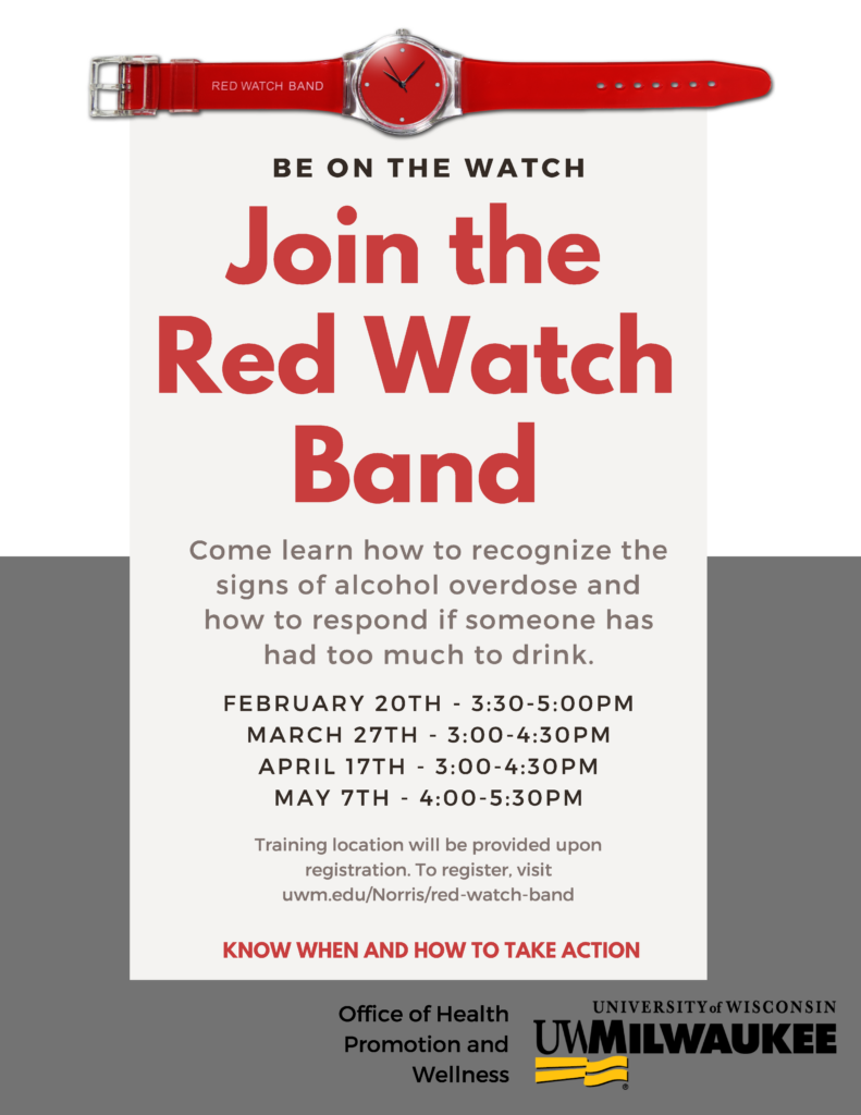 Red Watch Band Flyer