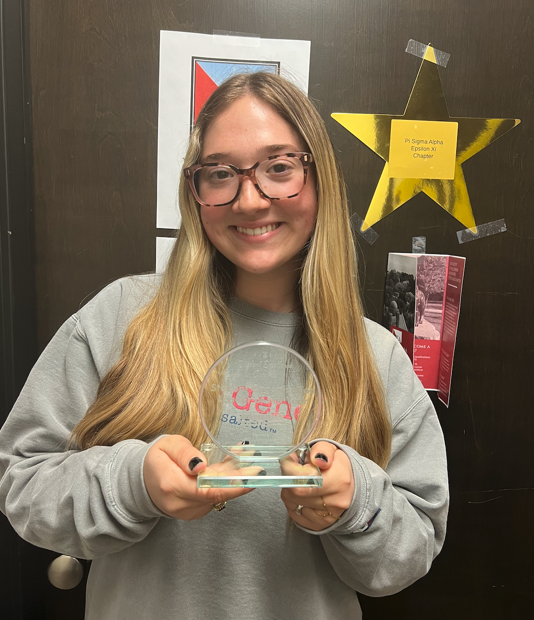 2026 UWM Student Excellence Award goes to Ellyn Blakeman!!!