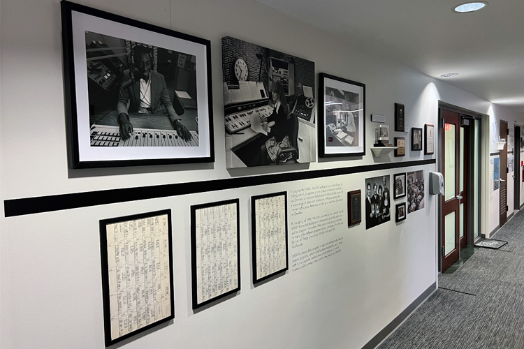 1980's WUWM Timeline images, documents, & awards