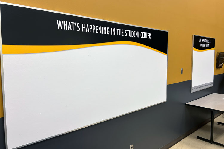 Bulleting board located in Nursing Student Center