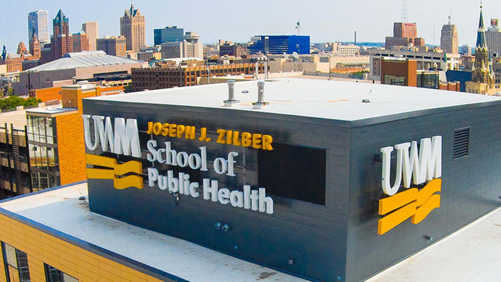 UWM Joseph J. Zilber School of Public Health building exterior