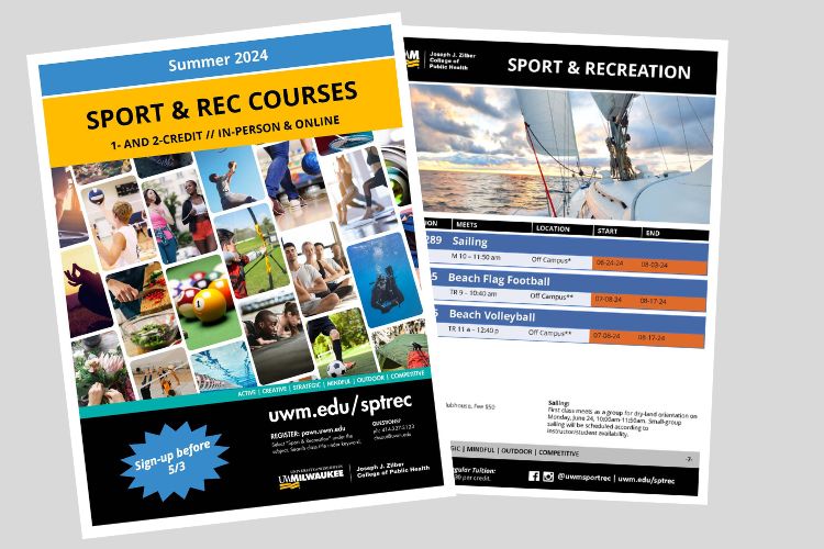 Sport and Recreation Course Catalog - Summer 2024