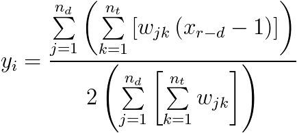 MED-AUDIT scoring equation