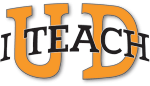 UD I TEACH logo