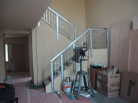 Photo of Milwaukee Idea Home stairway under construction