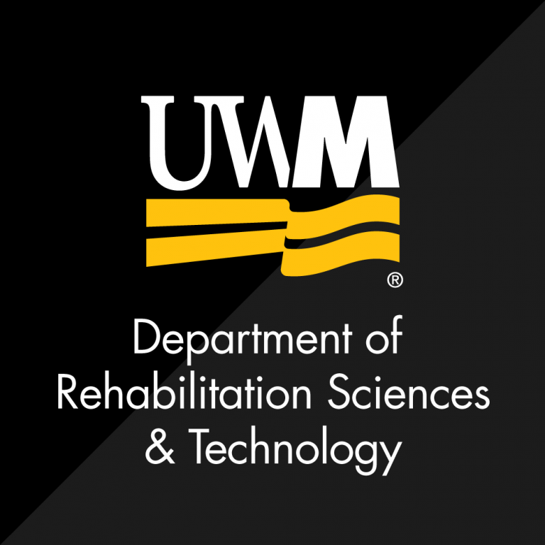 Logo of UWM Department of Rehabilitation Sciences & Technology