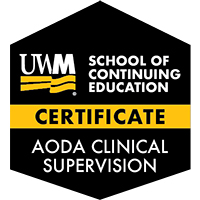 Digital Badge for AODA Clinical Supervision Certificate
