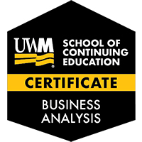 Digital Badge for Business Analysis Certificate