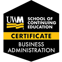 Digital Badge for Business Administration Certificate