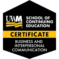 Digital Badge for Business and Interpersonal Communication Certificate