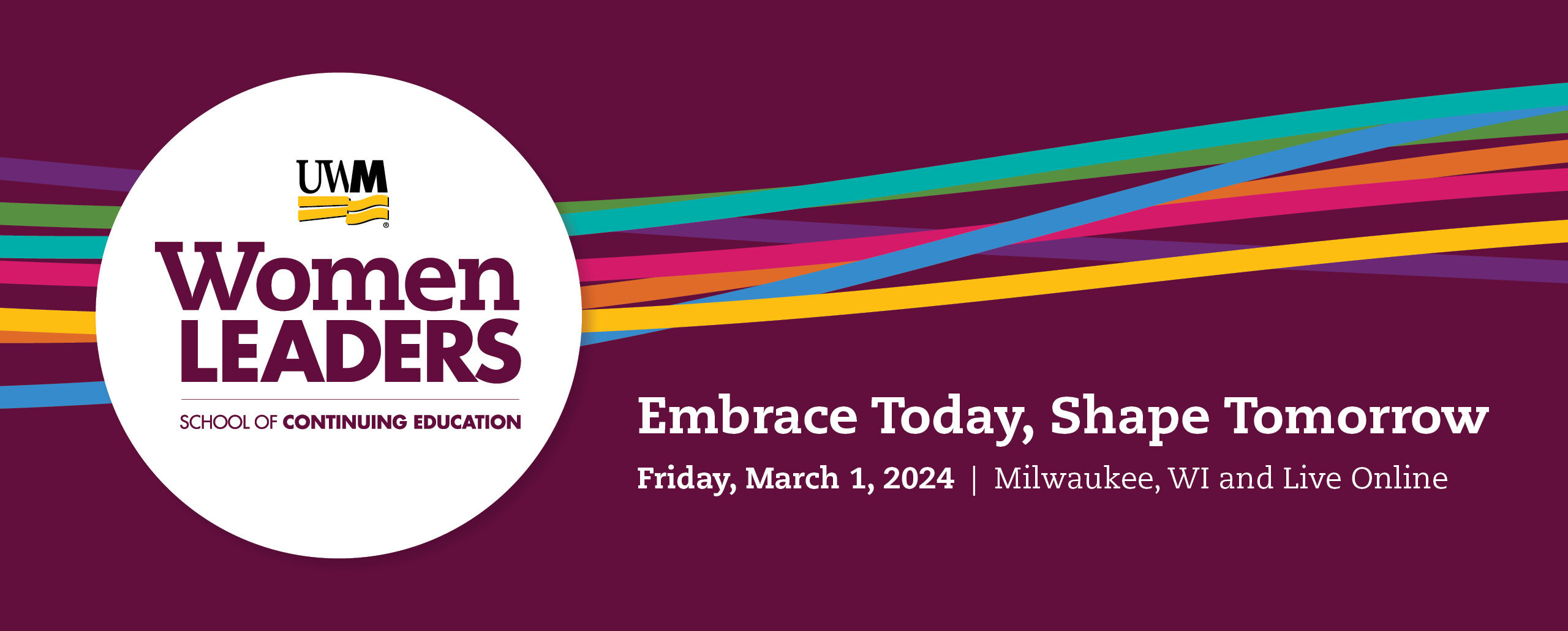 Women Leaders Conference | March 1, 2024 | Milwaukee, WI and Live Online