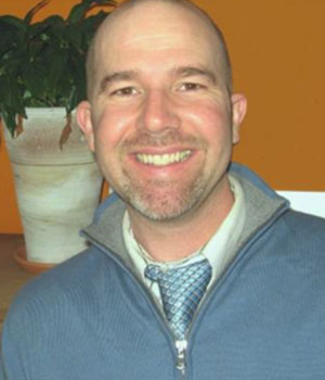 Portrait of Josh Delahan (white man), Lecturer