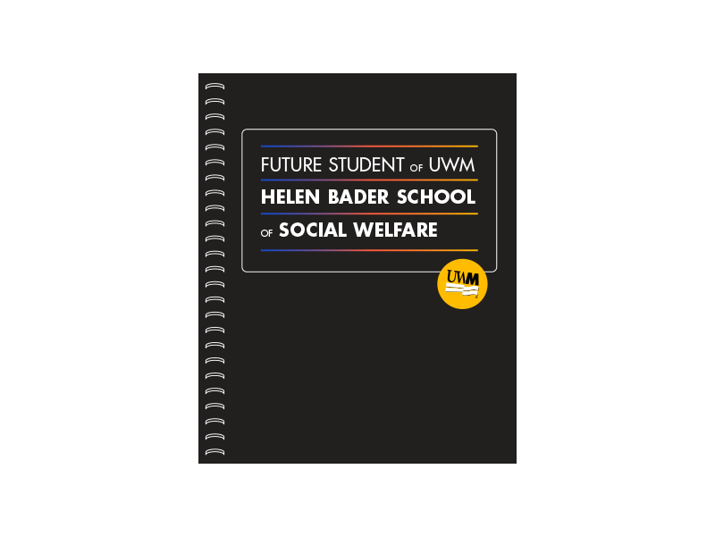 Future Student of UWM Helen Bader School of Social Welfare Notebook Sticker