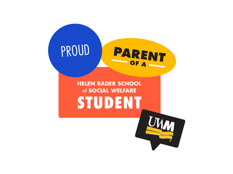 Proud Parent of a Helen Bader School of Social Welfare Student Sticker