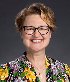 Portrait of Social Work Professor Melinda S. Kavanaugh (white woman)