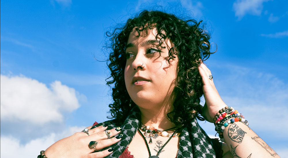 depiction of singer *aya