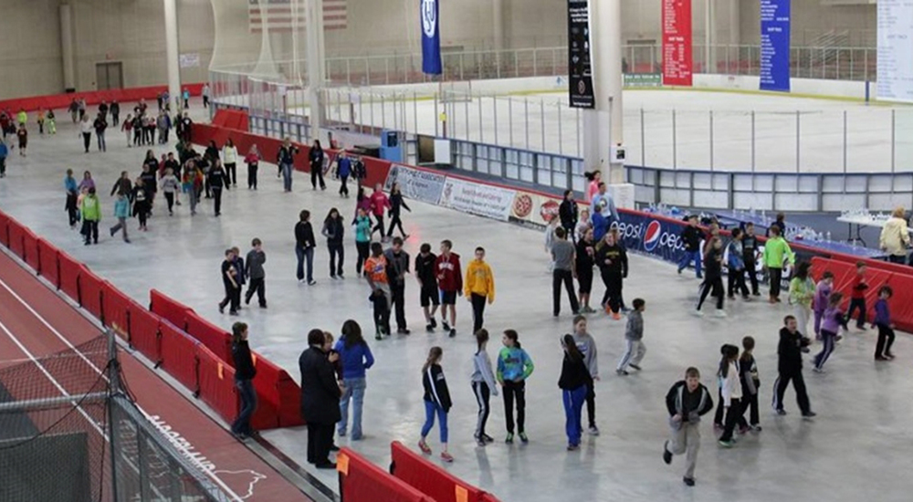 Ice Skating the Pettit Center