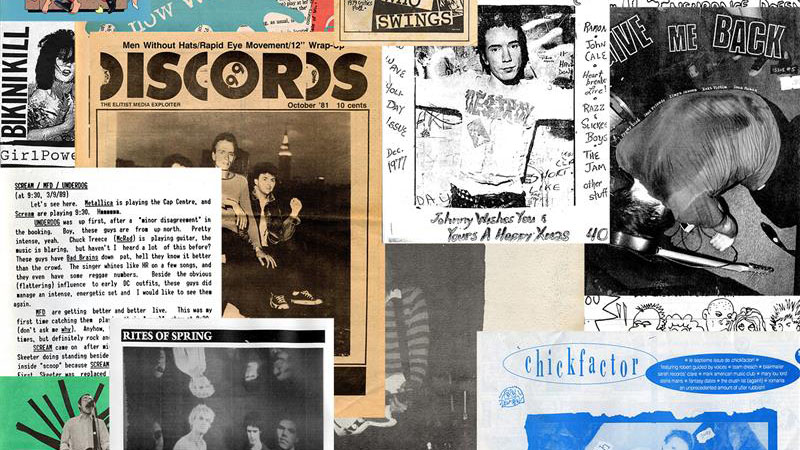 Covers of many zines