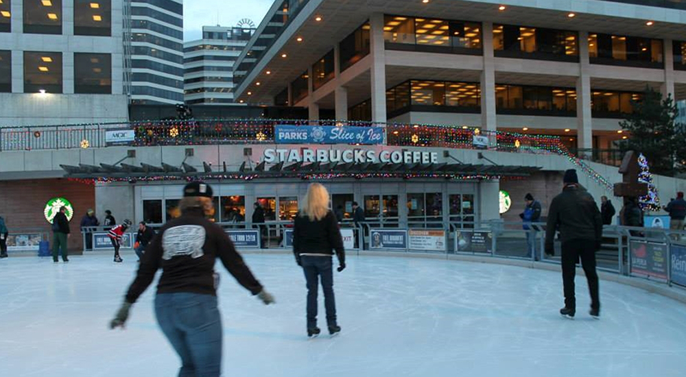 Graduate School Outdoor Ice Skating