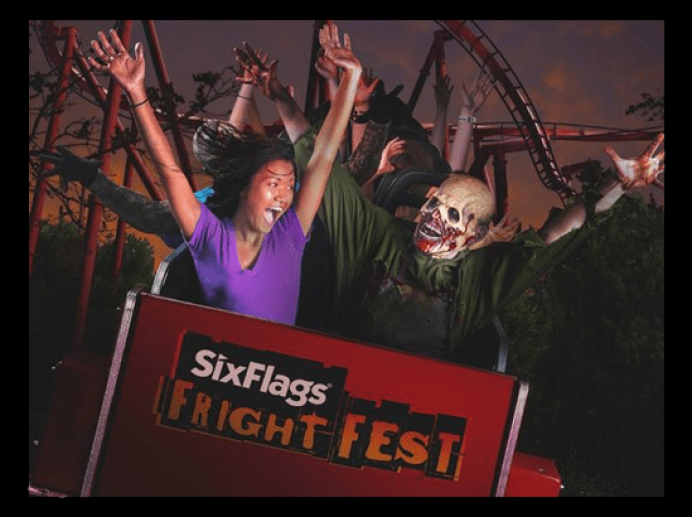 Excursion to Six Flags Fright Fest Student Involvement