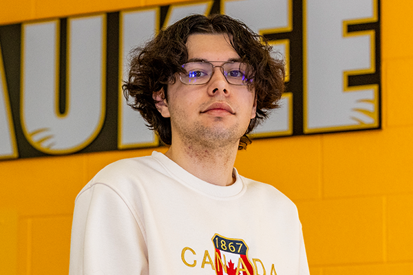 UWM future student Landon G