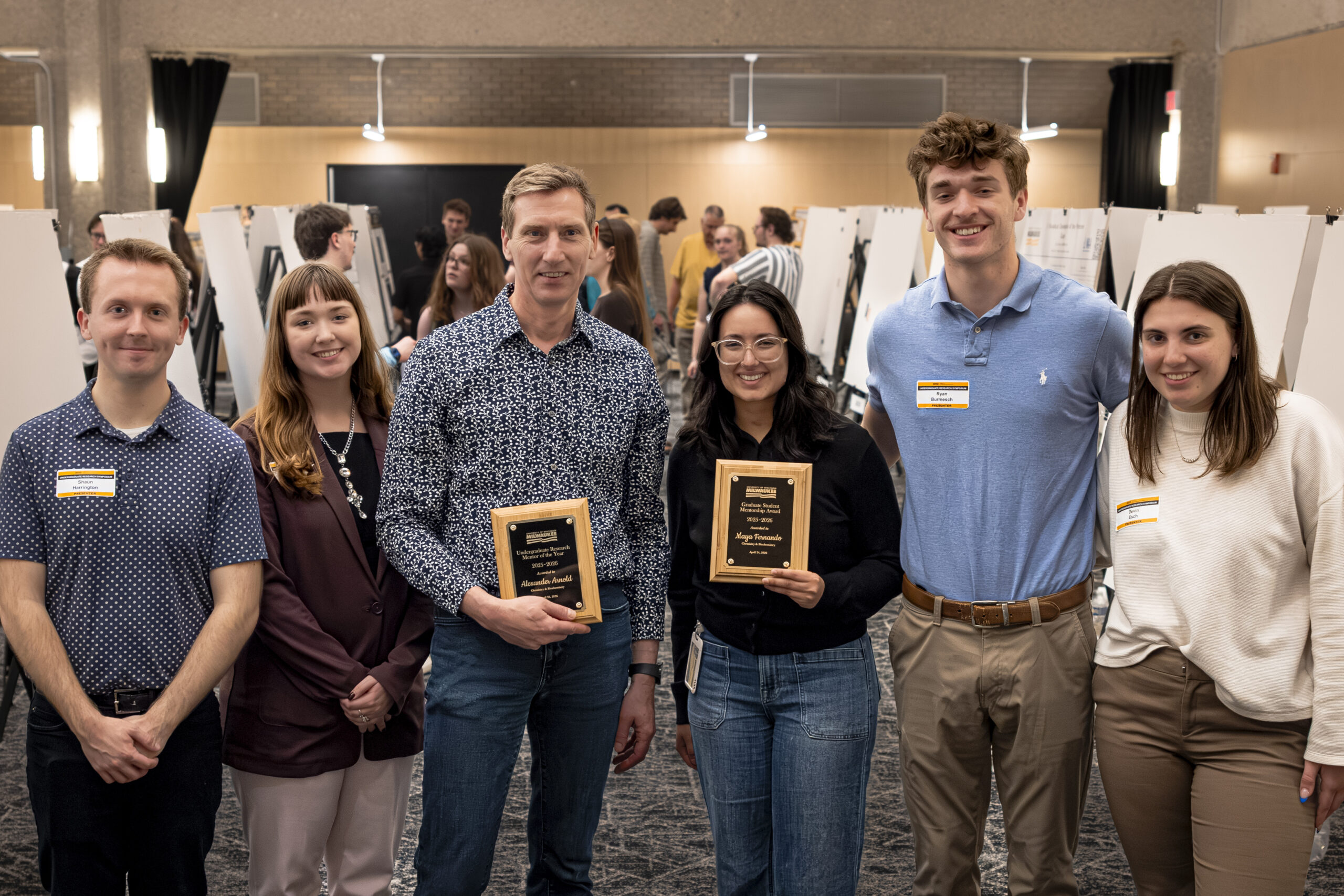 Arnold lab mentor of the year group photo