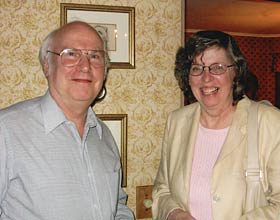Emeritus faculty Michael Barndt and Lois Quinn