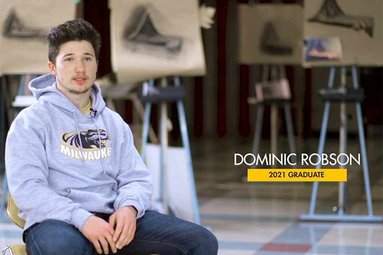 Listen to why Dominic is happy he got involved in student clubs