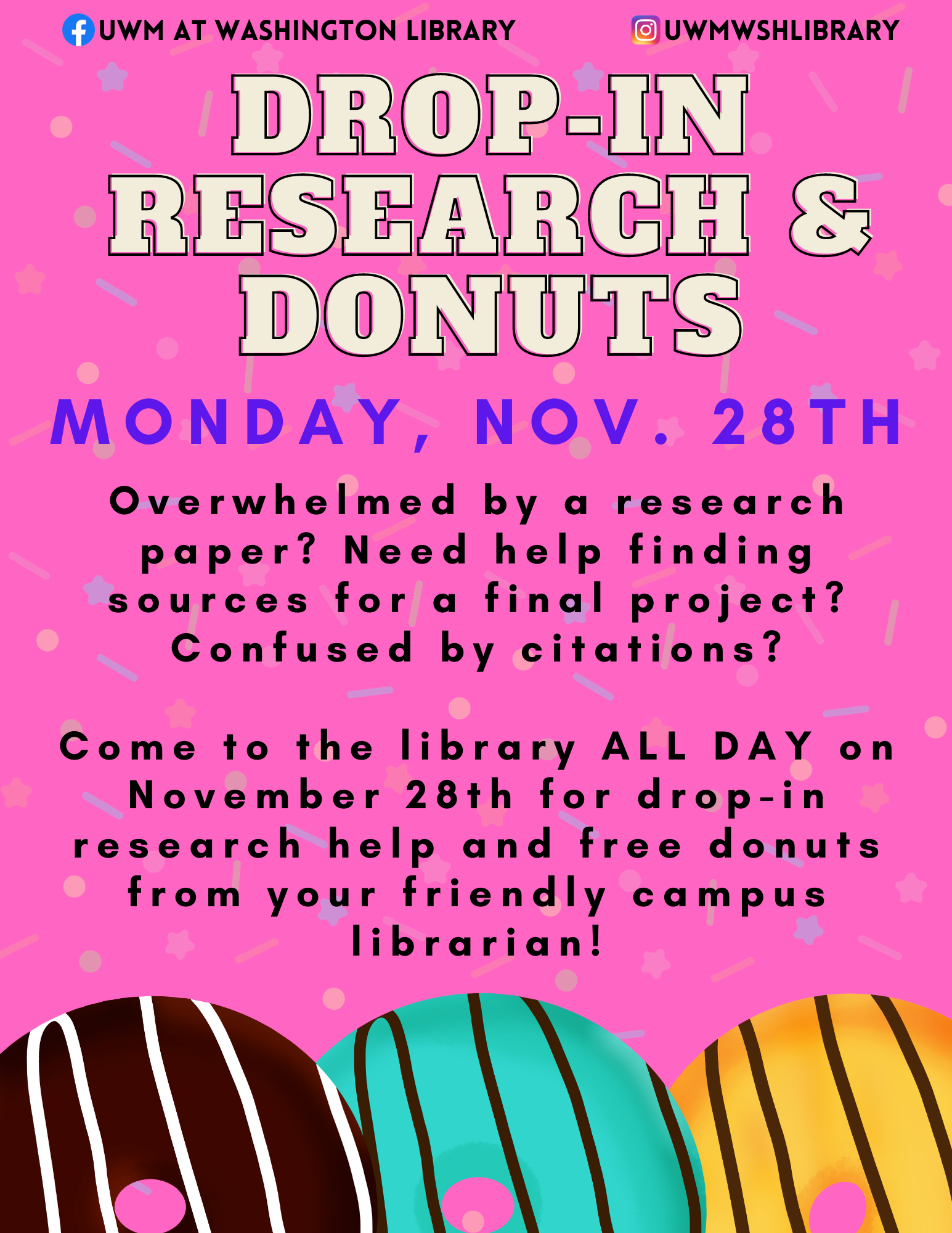 Drop-In Research and Donuts