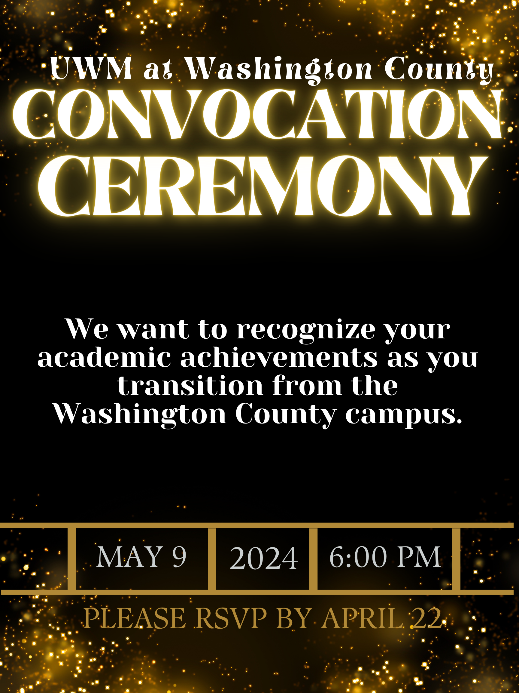 UWM at Washington County Convocation Ceremony