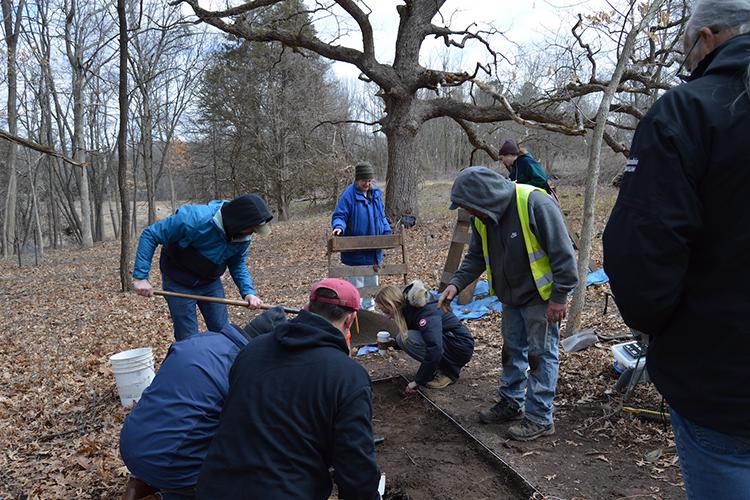 Public Archeology Day at the Field Station