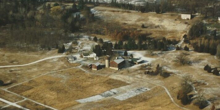 aerial farmstead cropped image