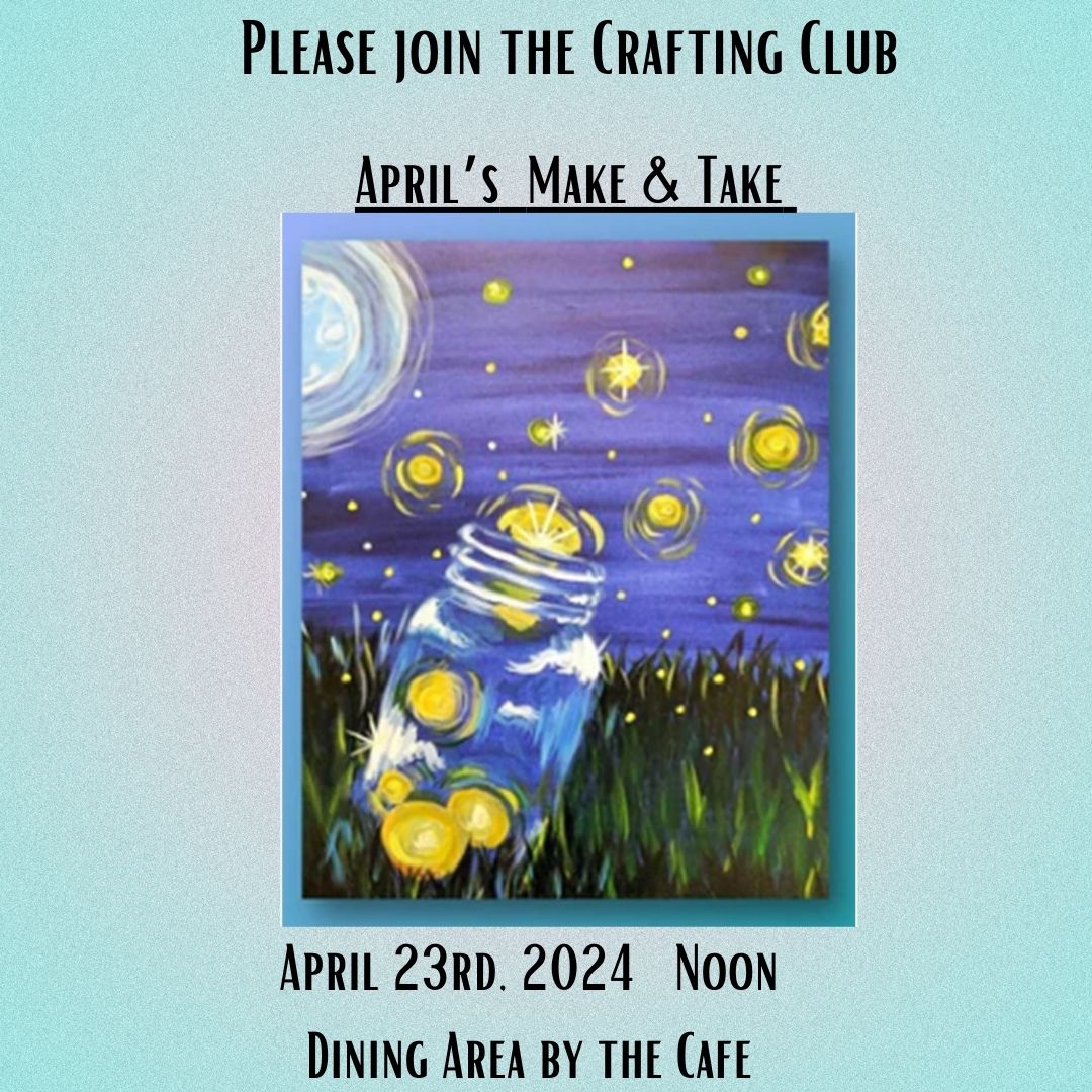 Crafting Club: April Make & Take