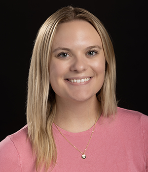 A headshot of Catherine Stange