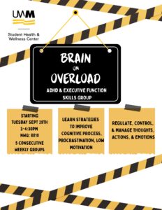 Brain on Overload Group Flyer