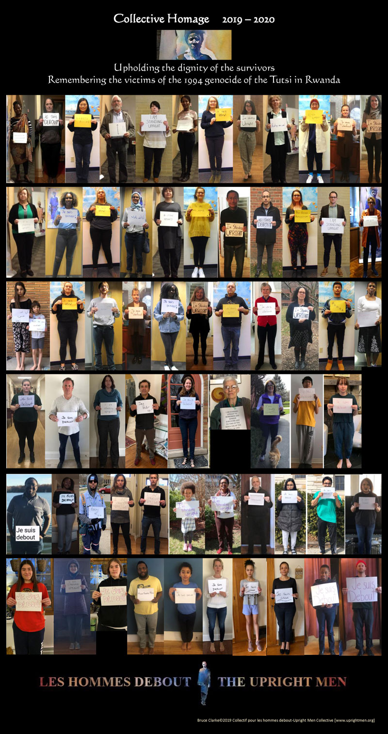 Montage of Rwandan Genocide of the Tutsi commemoration