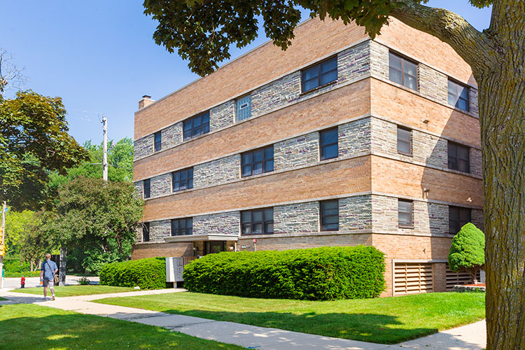 Exterior of Purin Residence Hall